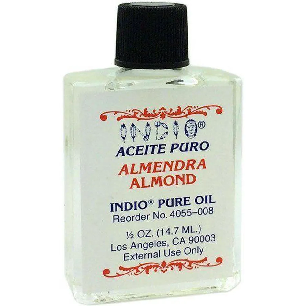 1/2 oz Indio Pure Fragranced Oil - Almond