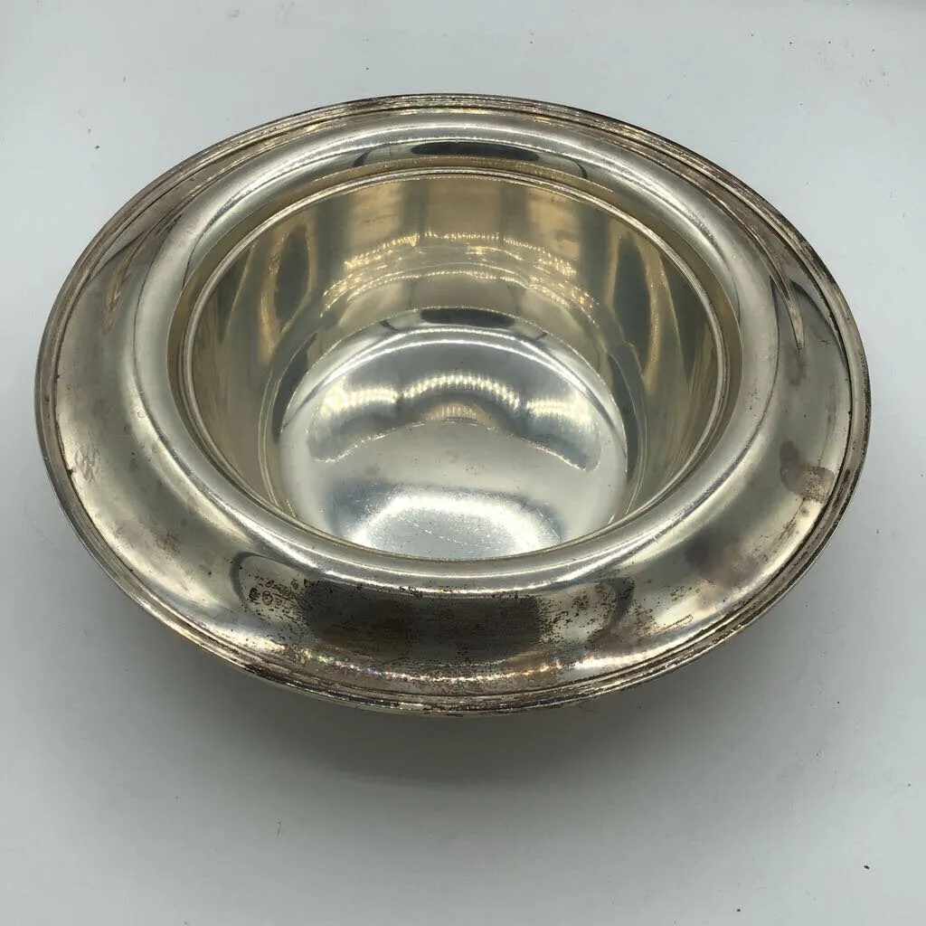 1925-32 Kirk & Son Sterling Bowl w/Flower Frog