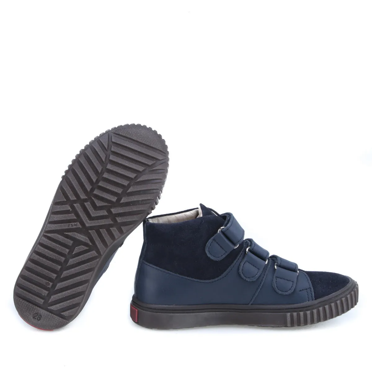 (2699-18N) Emel velcro shoes - Blue