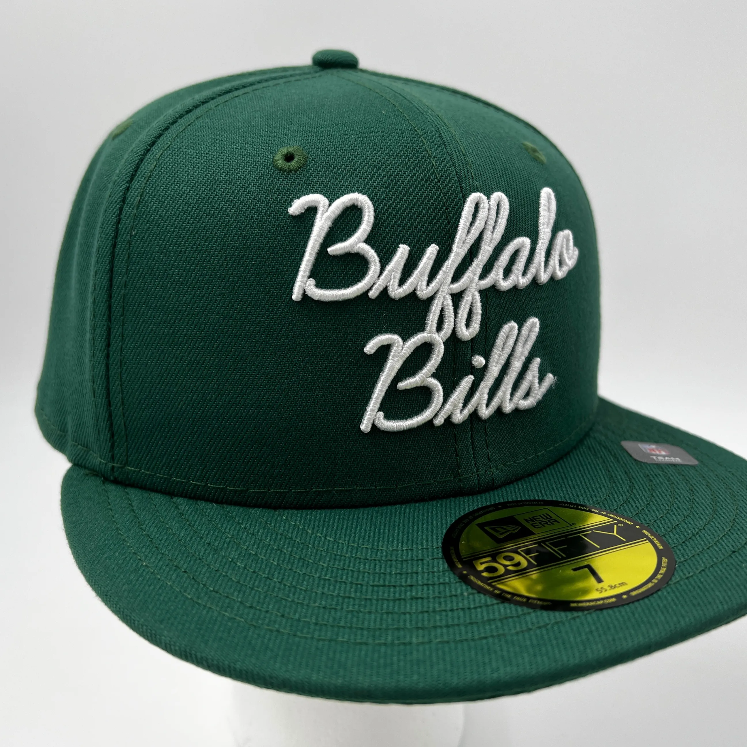 59Fifty New Era Buffalo Bills Embroidered Green Fitted Hat