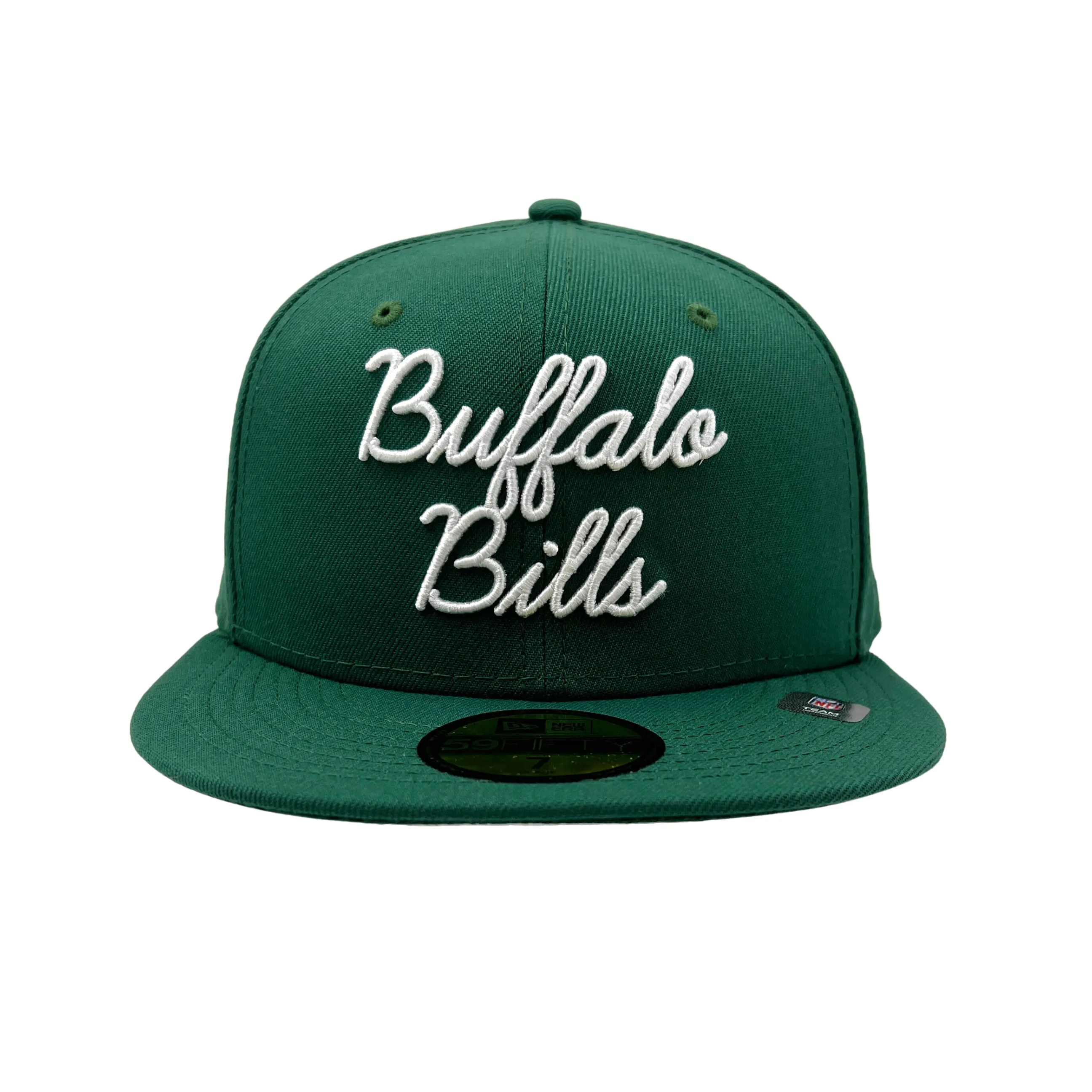 59Fifty New Era Buffalo Bills Embroidered Green Fitted Hat