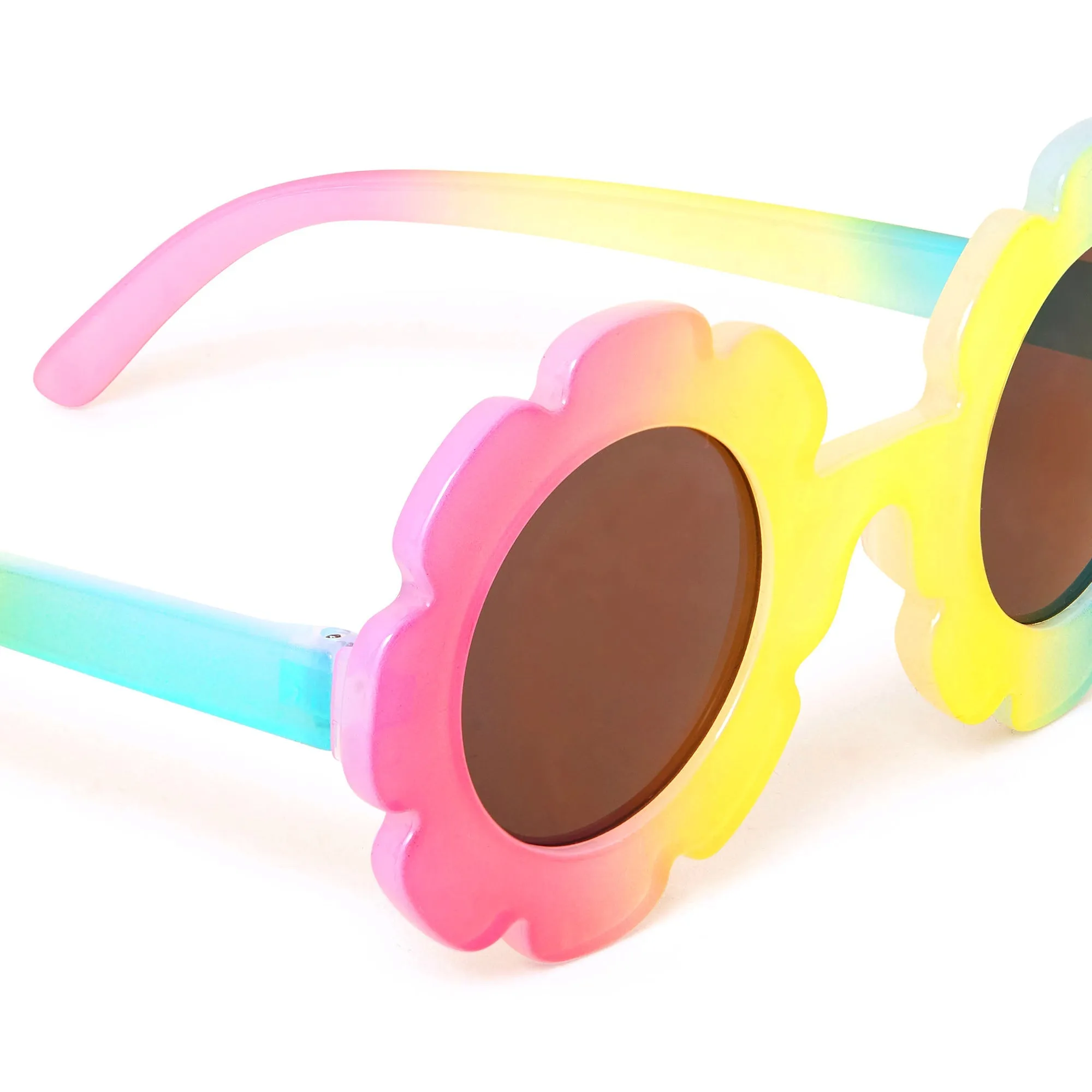 Accessorize London Girl's Ombre Flower Power Sunglasses