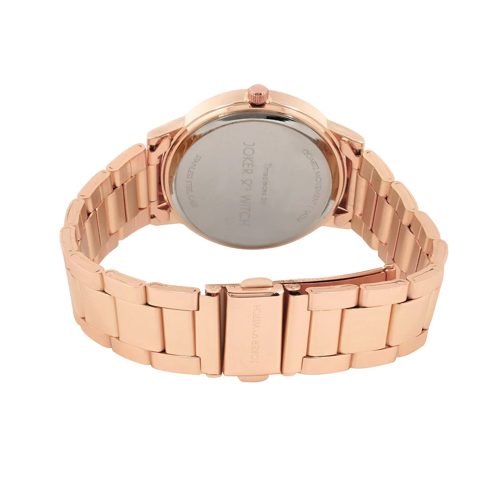 Alice Rosegold Watch Bracelet Stack