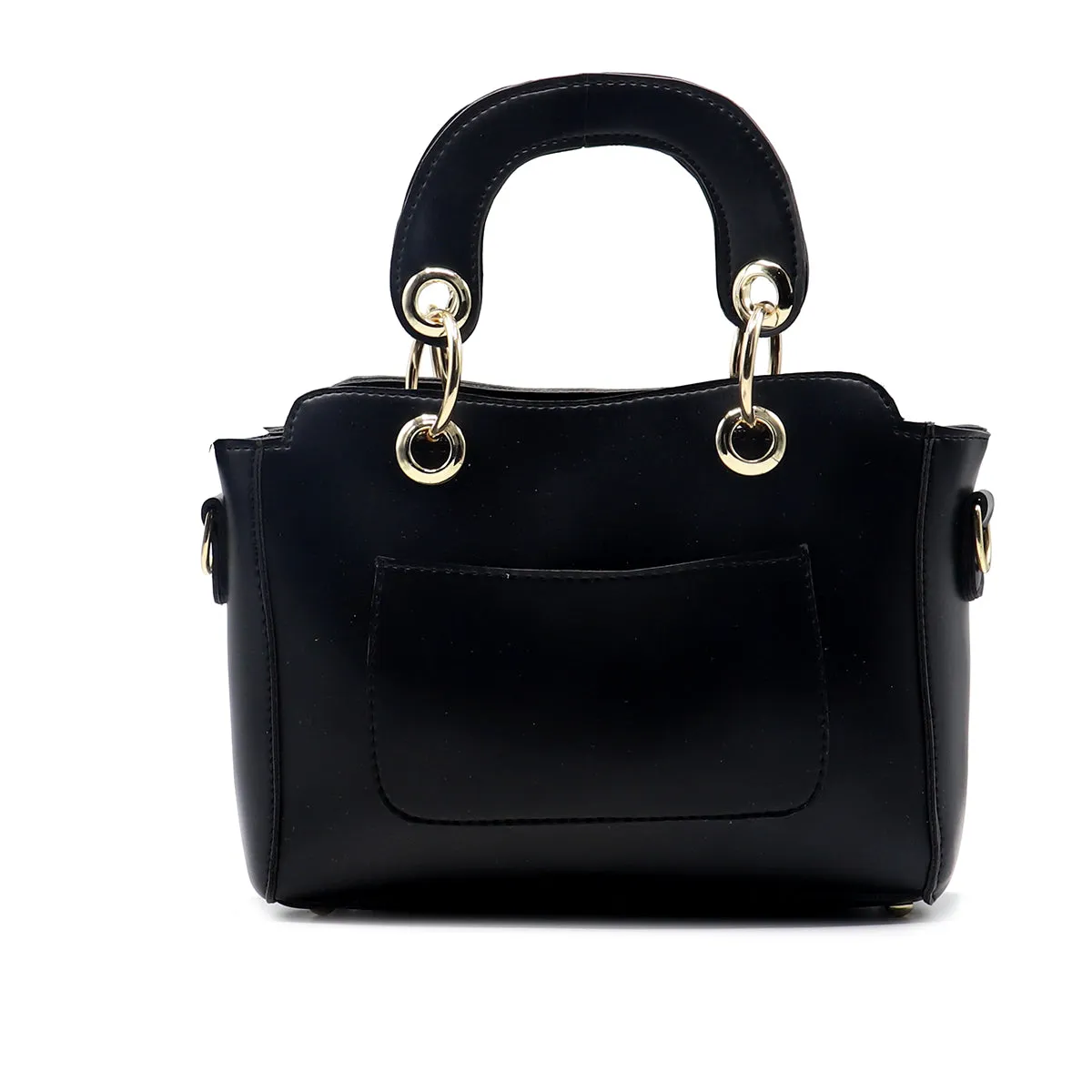 Black Casual Hand Bag P00P01167