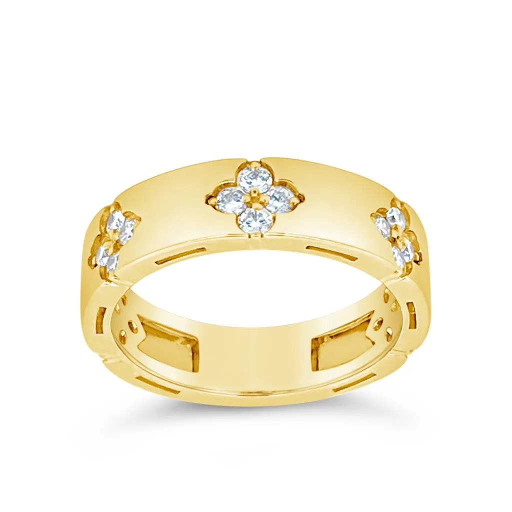 Clara by Martin Binder Diamond Flower Ring (0.52 ct. tw.)