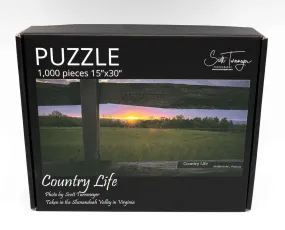 Country Life Fine Art Photography Jigsaw Puzzle