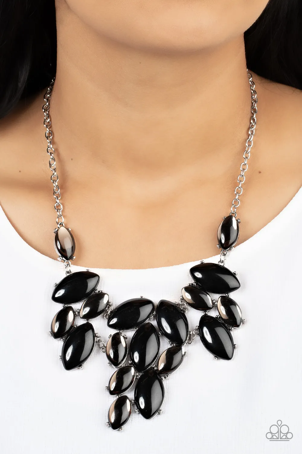 Date Night Nouveau - Black Necklace