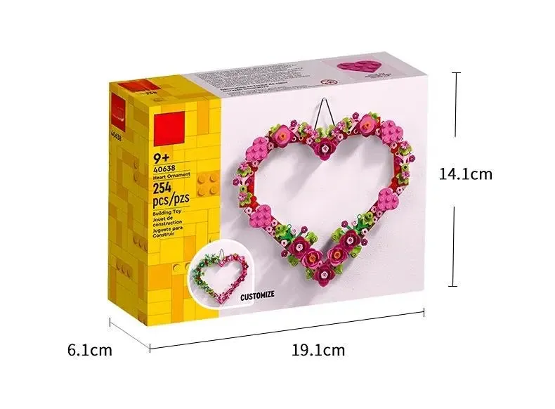 DIY Hearts Flower Blocks - Kimi MK18877