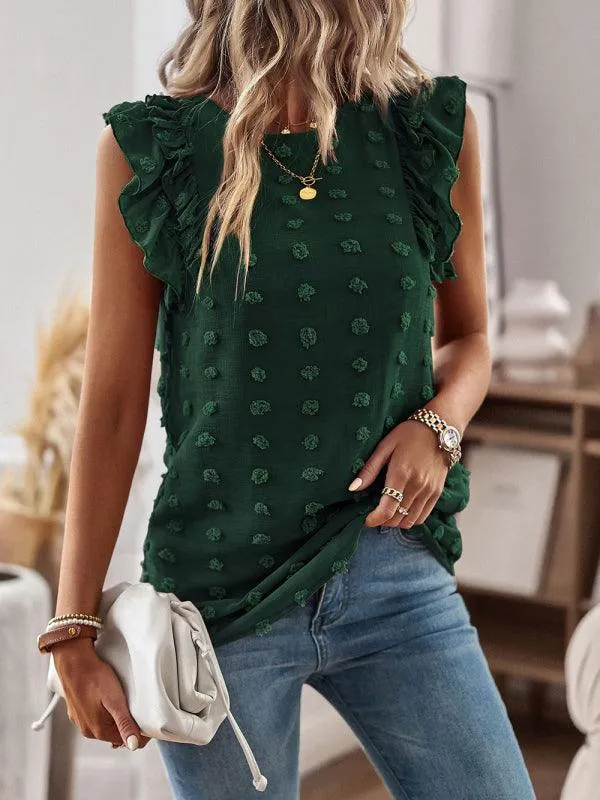 Fashionable Sleeveless Women Top