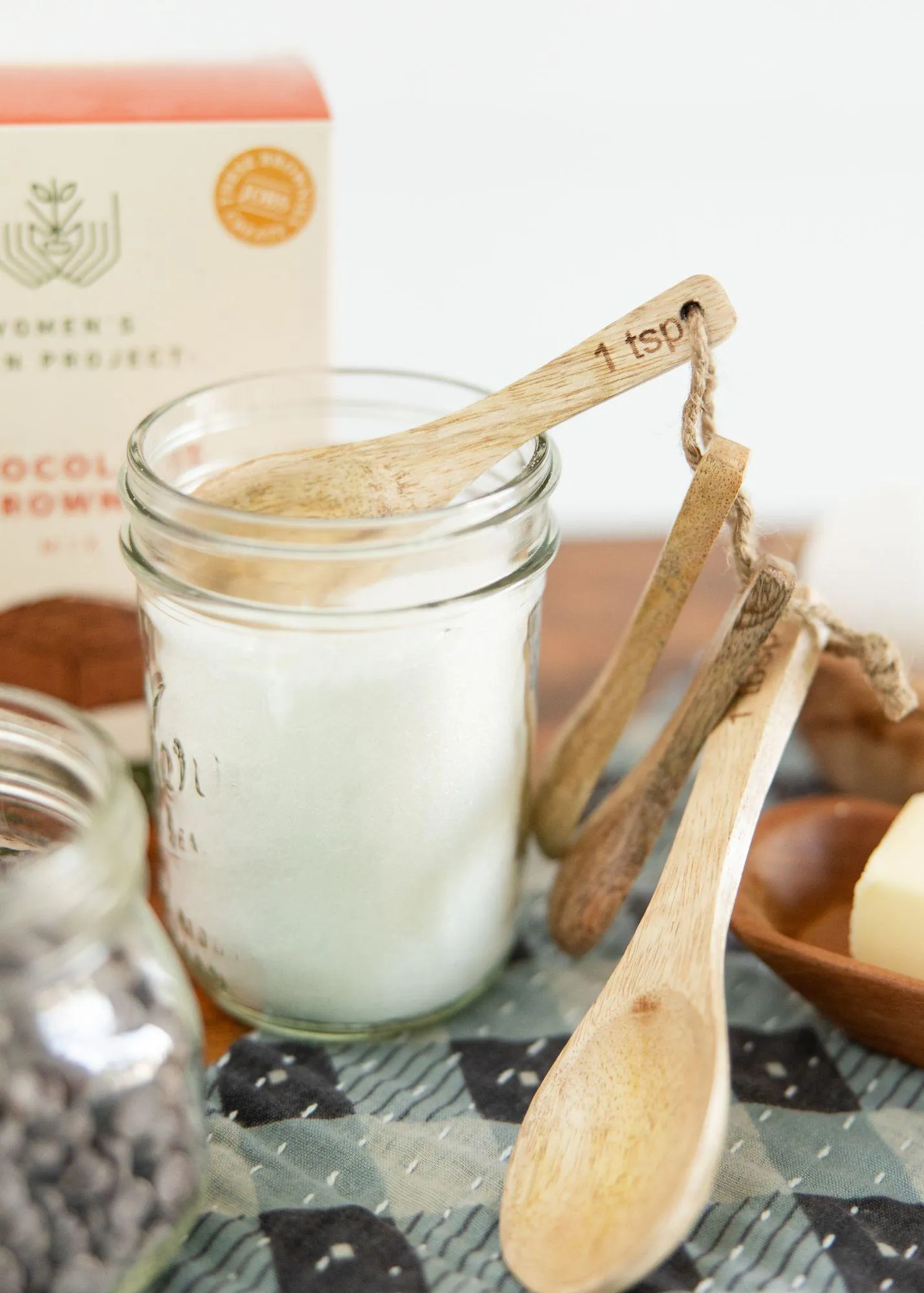 Hand-Carved Wooden Measuring Spoons