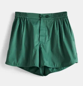 HAY Outline Pyjama Shorts in Emerald Green