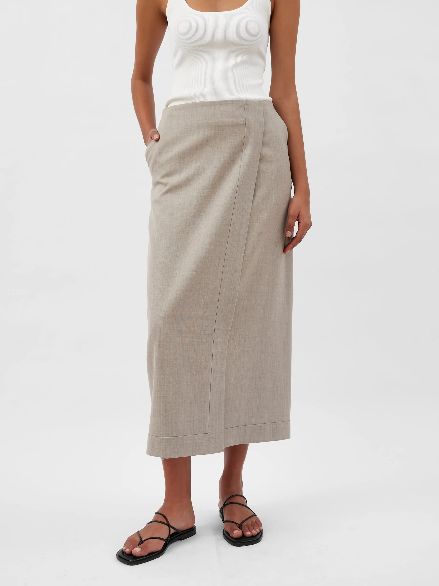 Joan Wrap Skirt