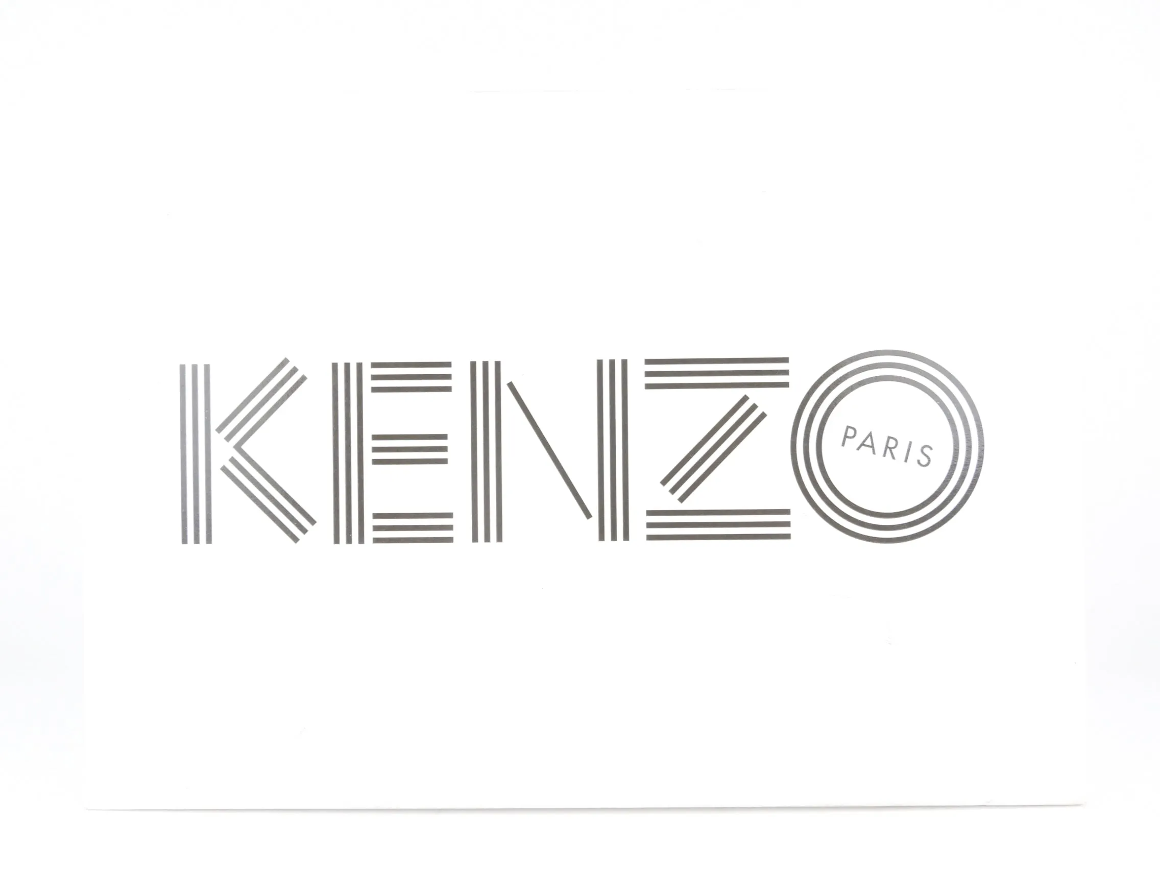 Kenzo Paris Off White, Pale Grey and Black Leather and Mesh Inka Low Top Sneakers - 37 FR | 36 IT | 5.5 US