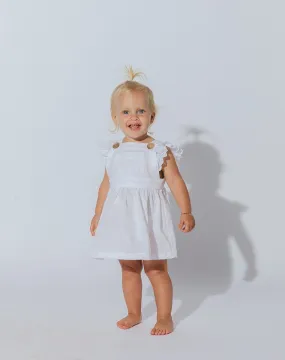 Littles Ellyse Mini Dress | White