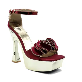 Maroon Bridal Sandal 066706