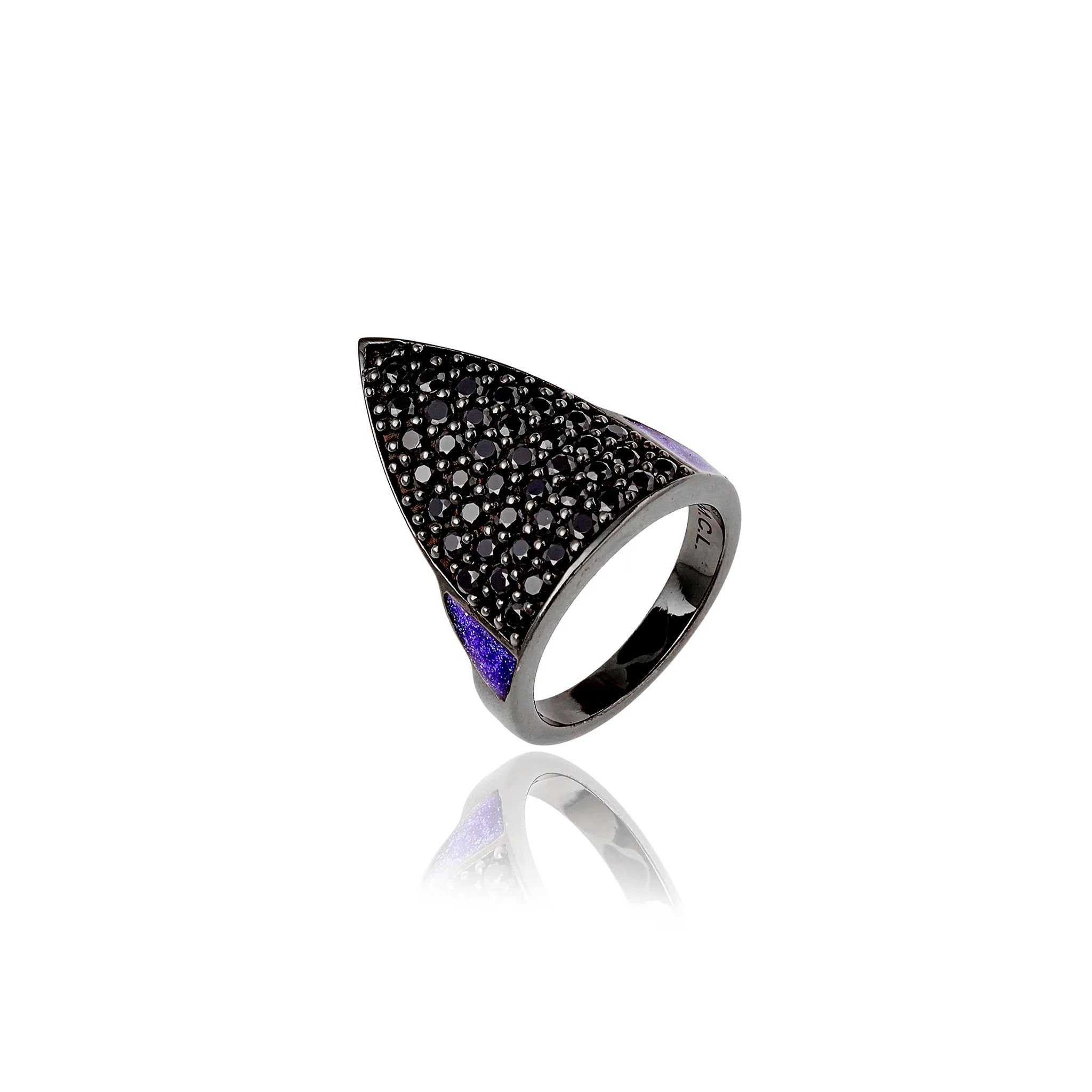 MCL Design Pointed Stacking Ring