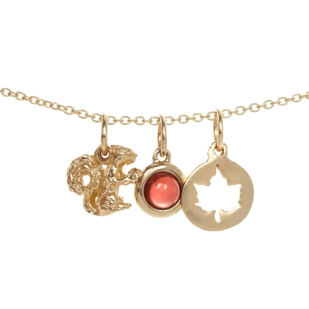 Medium Maple Leaf Cutout Charm