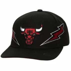 Mitchell & Ness NBA Chicago Bulls Double Trouble Snapback (Black)