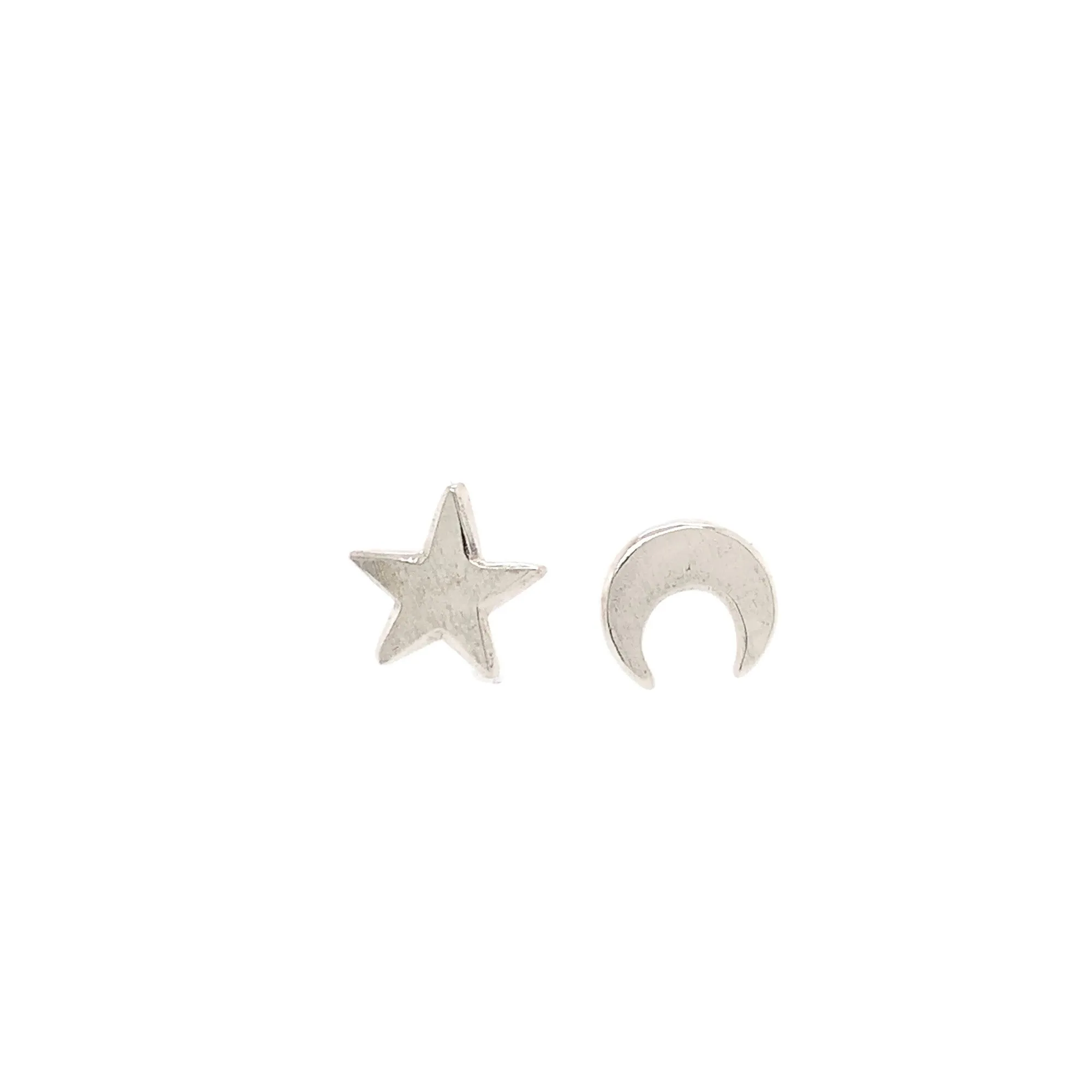 Moon & Star Studs