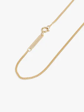 Necklace Facet Cable 1,6 mm 14kt Solid Gold