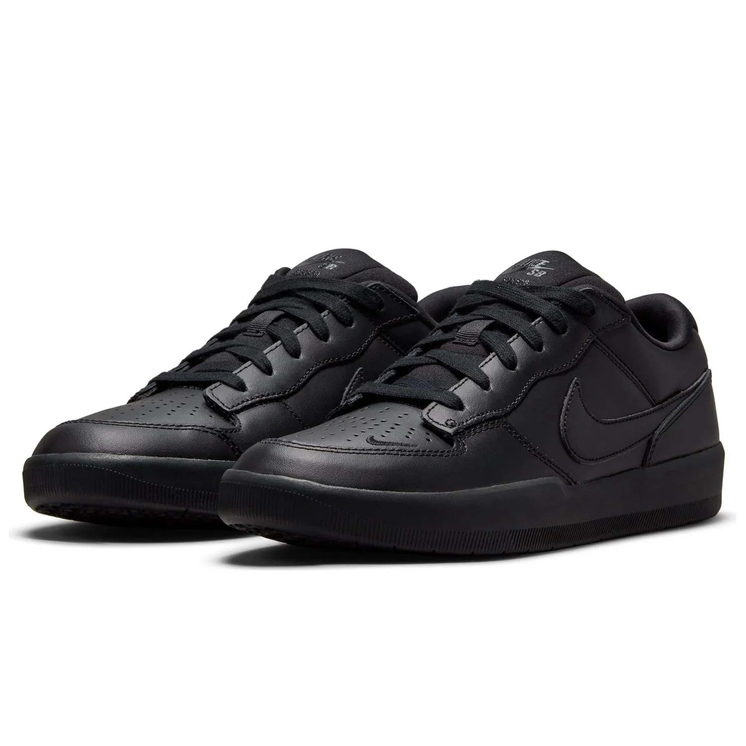 Nike SB Force 58 Premium Leather Black/Black