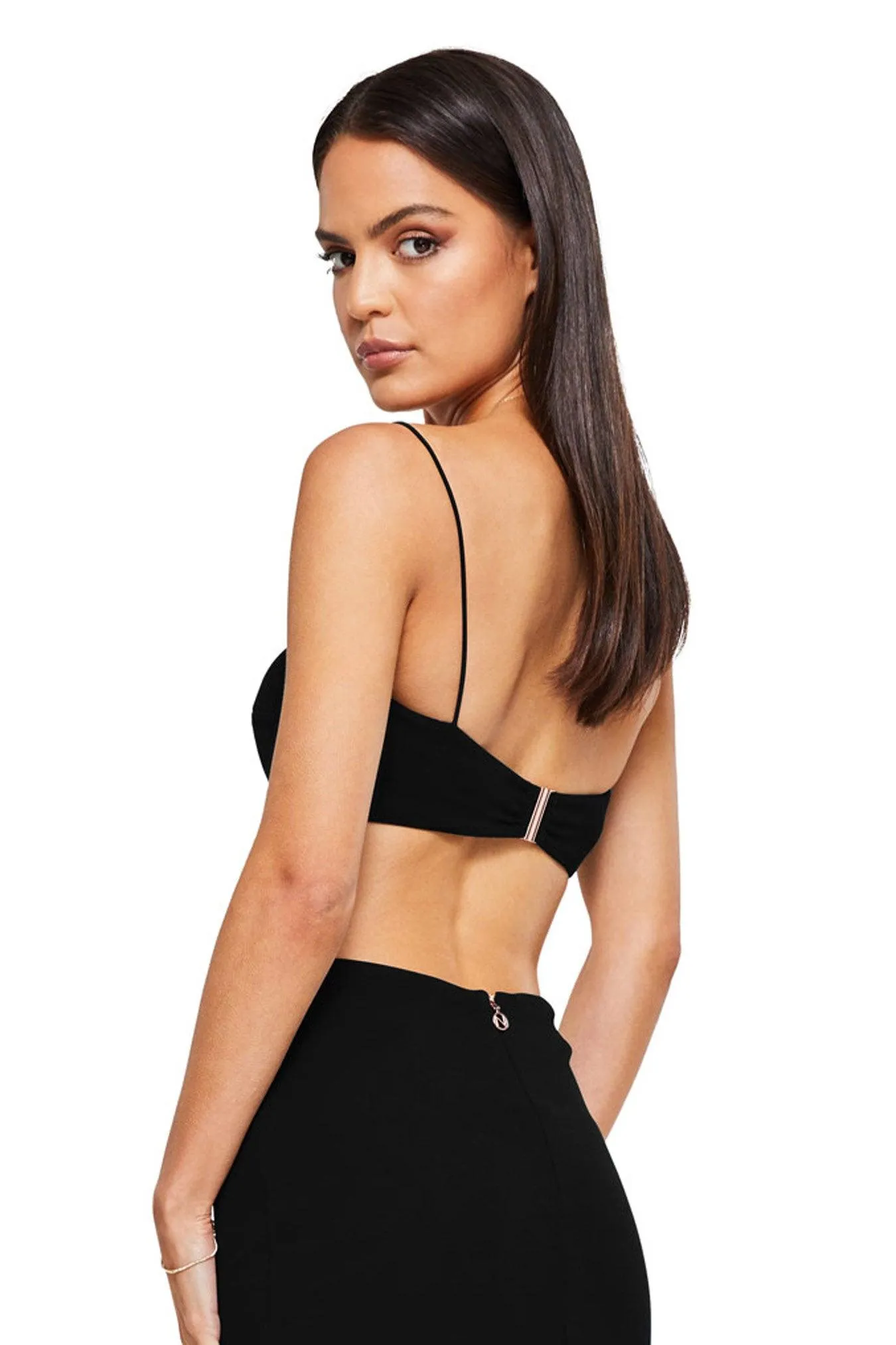 Nookie Maia Crop - Black