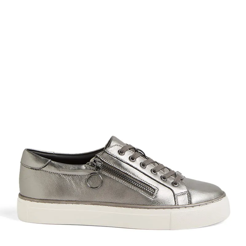 PAMELA XF - PEWTER LEATHER