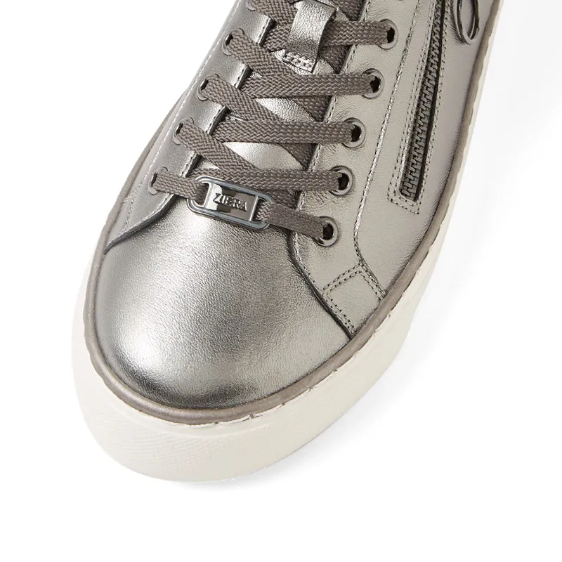 PAMELA XF - PEWTER LEATHER