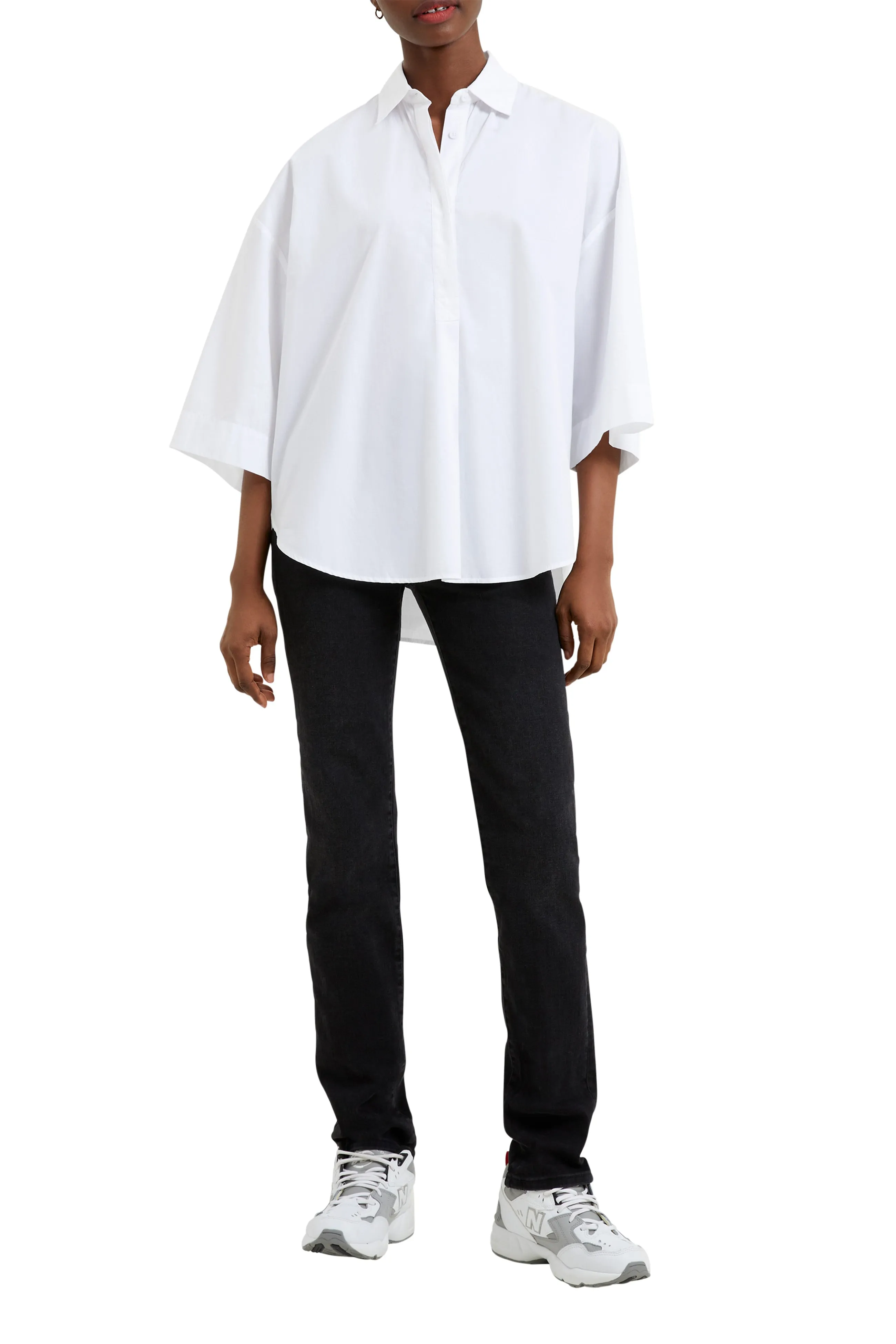 Poplin SS Popover