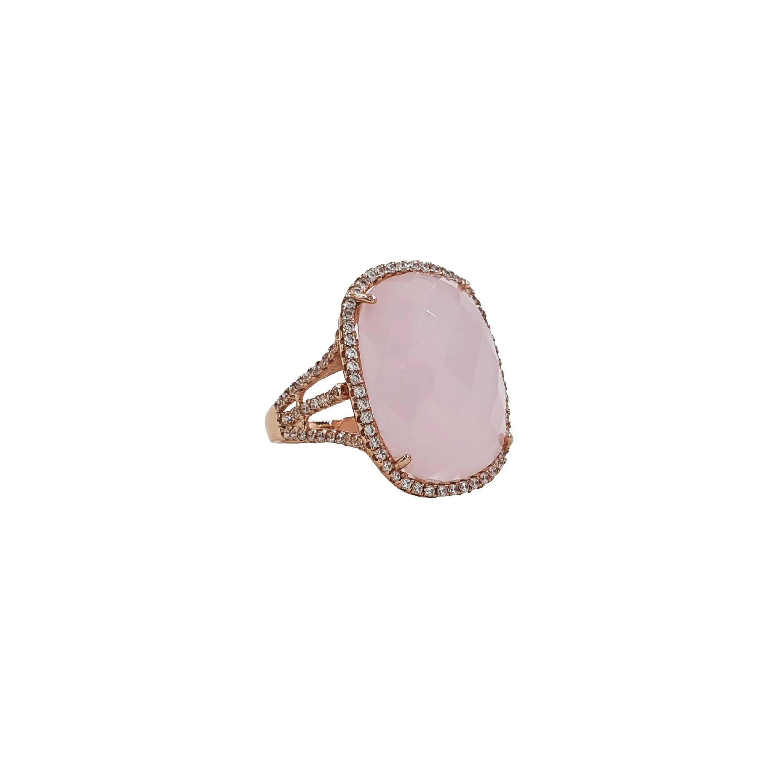 Power Ring Rose Quartz feel the power