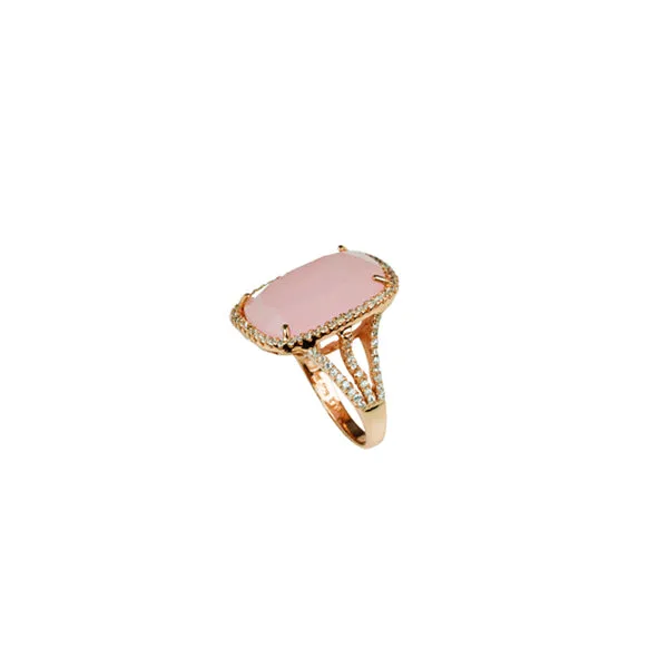 Power Ring Rose Quartz feel the power