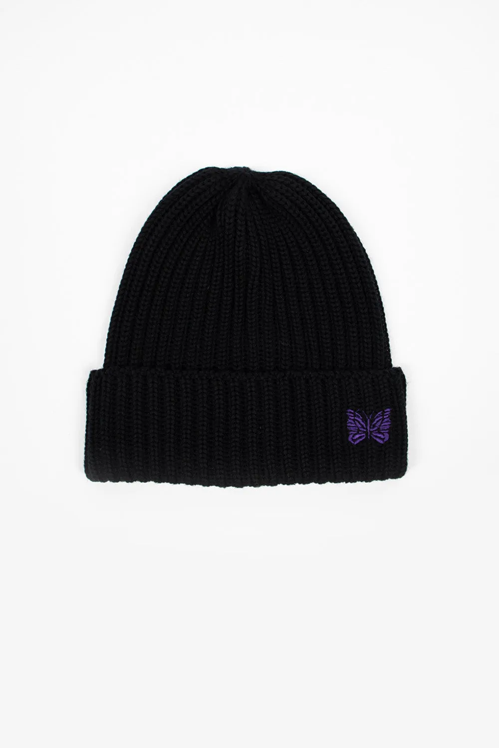 Ribbed Watch Cap Black