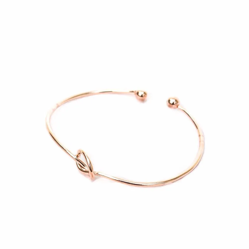 Rosegold Knot Bracelet