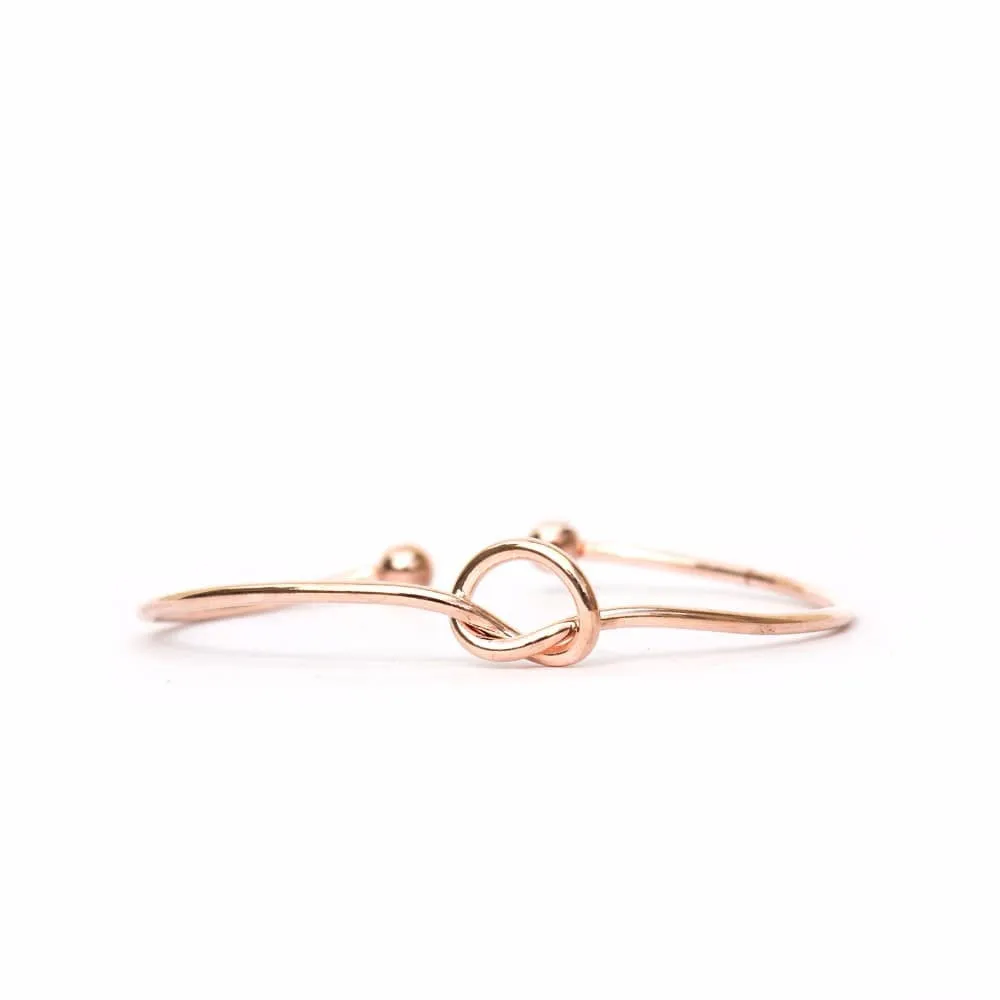 Rosegold Knot Bracelet