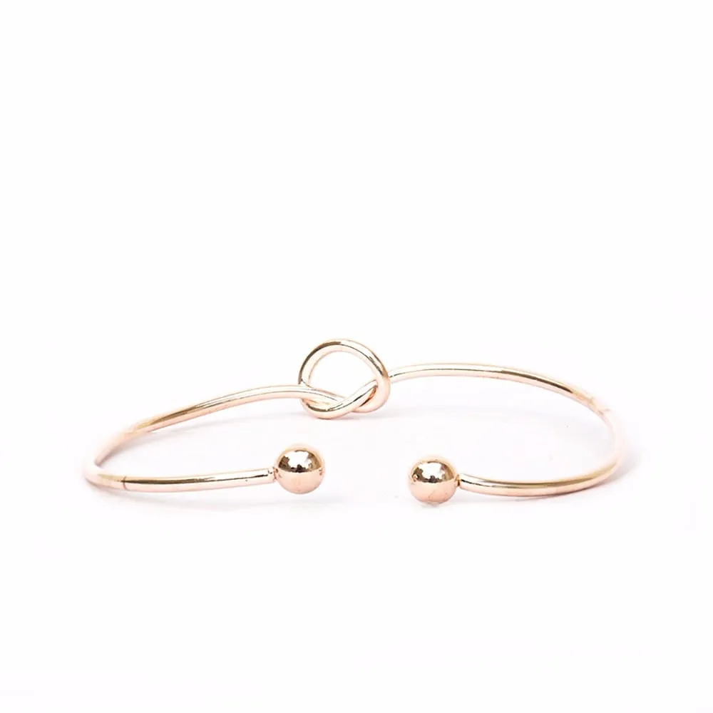 Rosegold Knot Bracelet