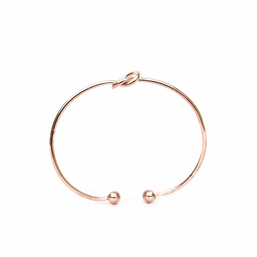 Rosegold Knot Bracelet