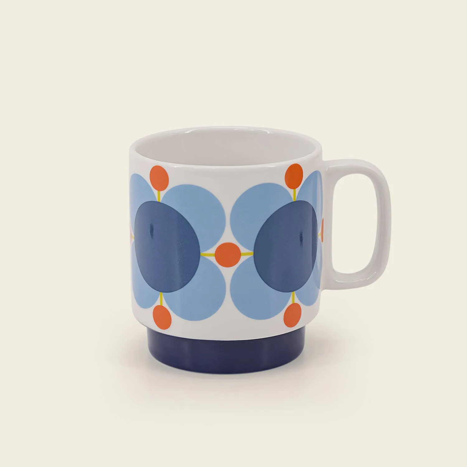 Set 2 Mugs - Atomic Flower Sky/Sunflower