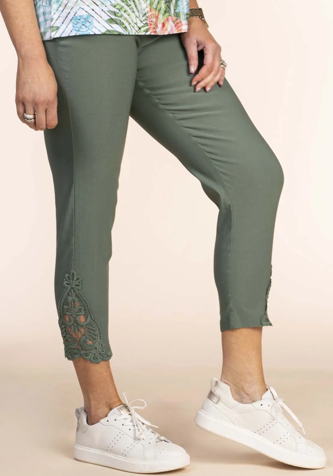 Soft Handfeel Capri - Green