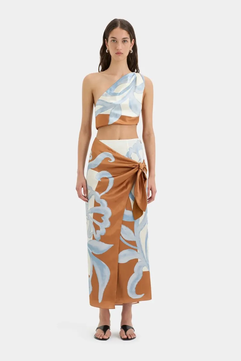 SORRENTO WRAP SKIRT-SCIARPA PRINT