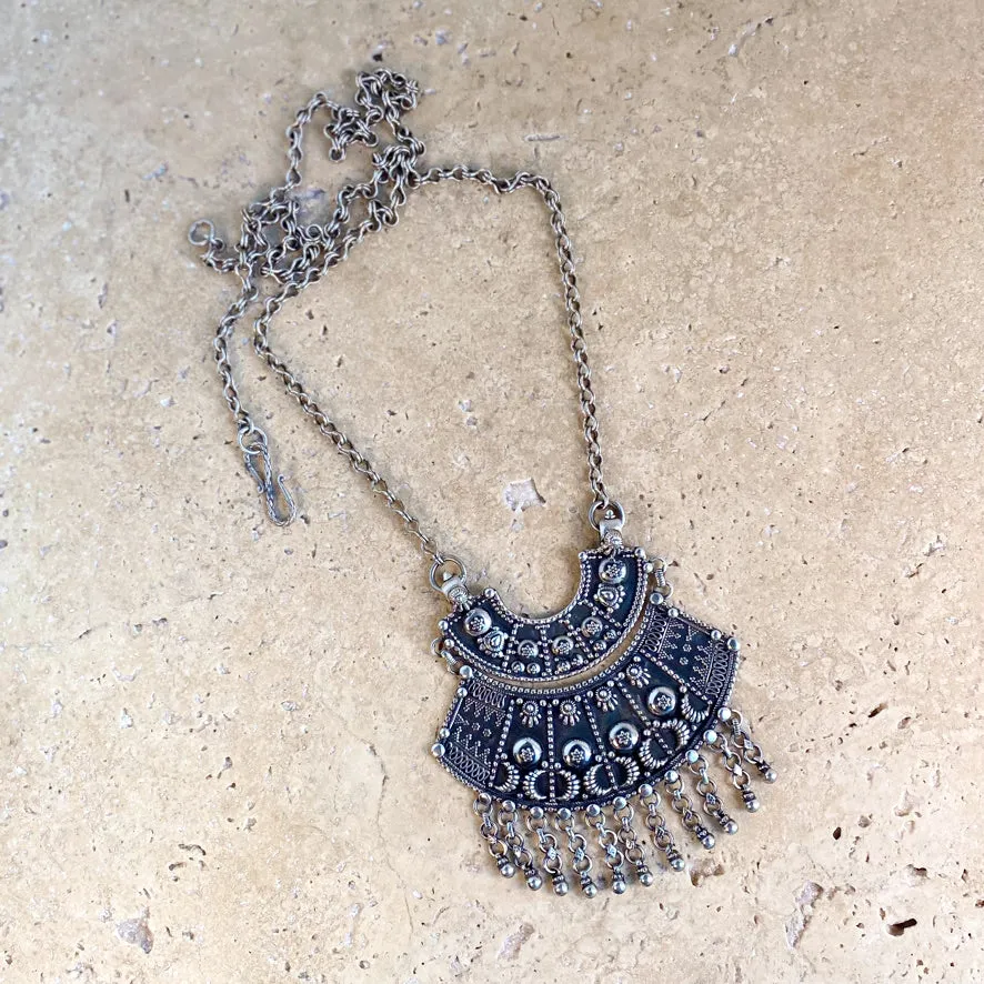 Sterling Silver Necklace - Banjara Orion