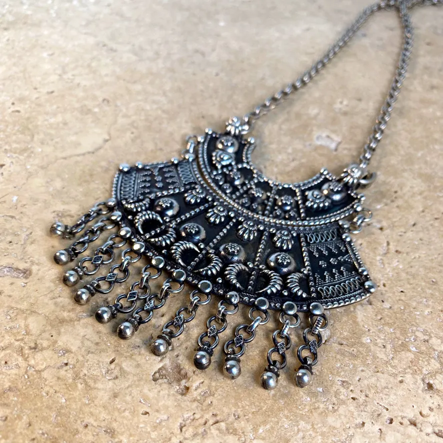 Sterling Silver Necklace - Banjara Orion