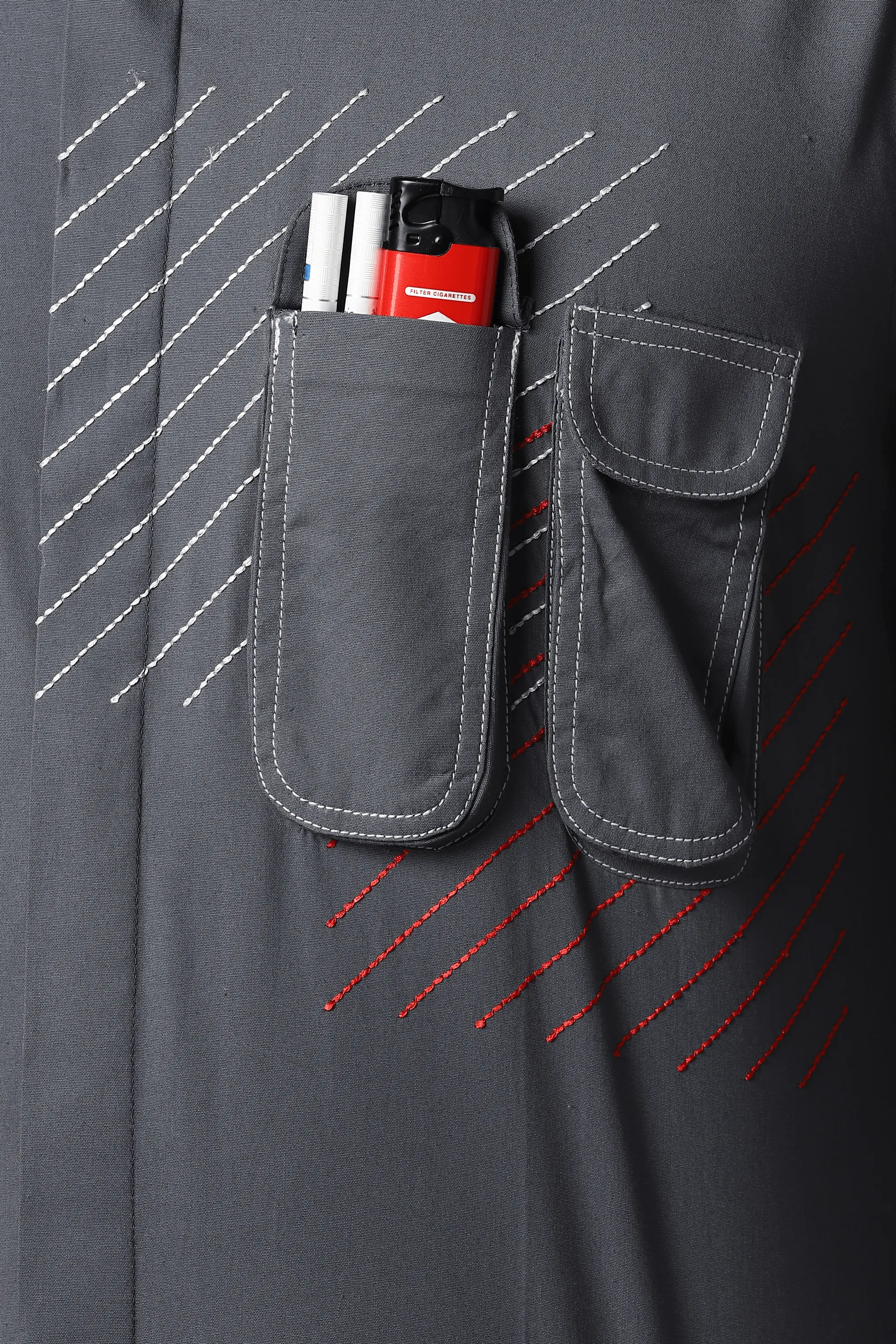 The Broken Signal Shirt With Utility Pocket