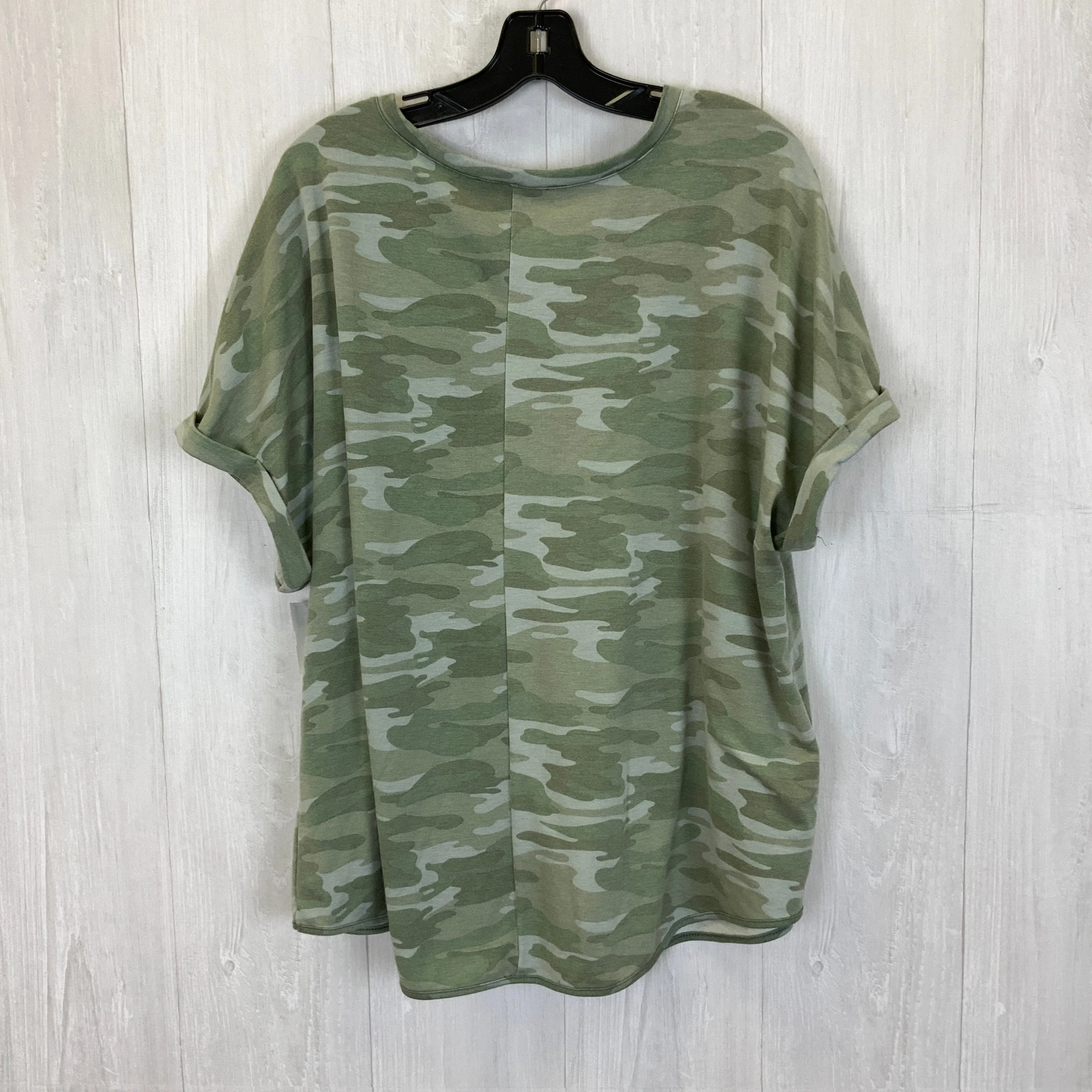 Top Short Sleeve Basic By Fred David  Size: 1x