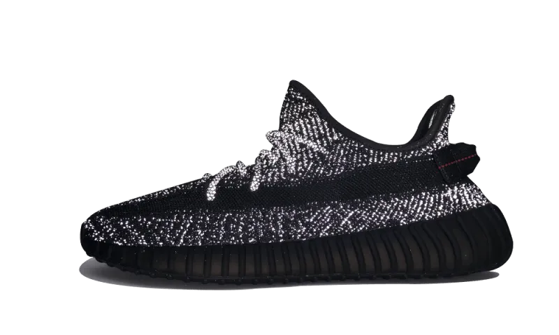 Yeezy Boost 350 V2 Static Black (Reflective)